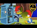 El Pájaro Loco | 1 Hora de Episodios Completos | Woody del futuro