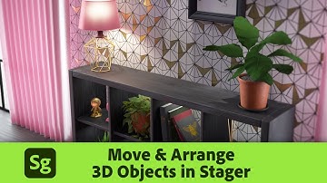 Move and Arrange Objects in Substance 3D Stager | Adobe Substance 3D