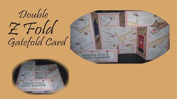 Double Z Fold Gatefold Card