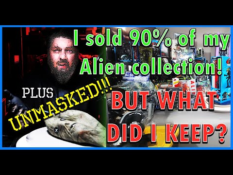 I sold 90% of my Alien collection. But what did I keep