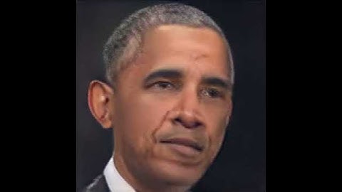 FUN - StyleGAN2-ada weight interpolation | Obama300GAN (parametrization) interpolated to Trump500GAN