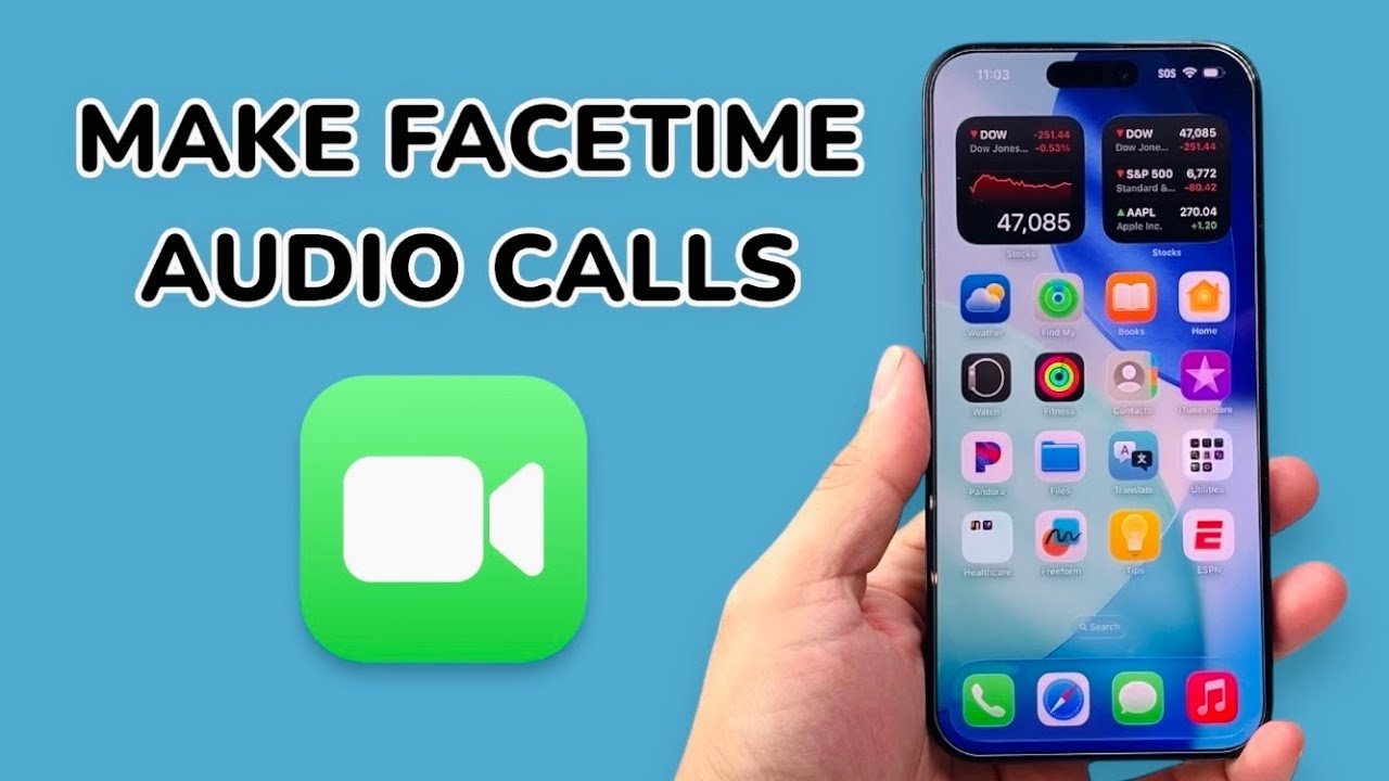 How To Make A FaceTime Audio Call On iPhone