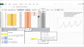 Forecasting Techniques: Trend and Seasonality-Corrected (Winter's Method)