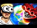 Creating DEMON HUGGY WUGGY PLANET In VR GOD SIMULATOR