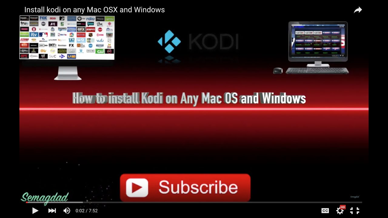 kodi on mac book