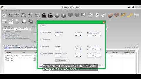 How to use adv pre-action in instadub and like x users followers user feed media