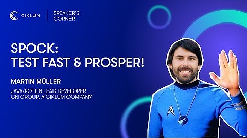 Spock: Test Fast & Prosper!
