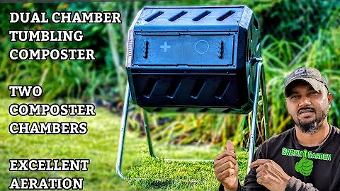 How to use a compost tumbler ! Most POWERFUL Organic Fertilizer for your plants ! #compost