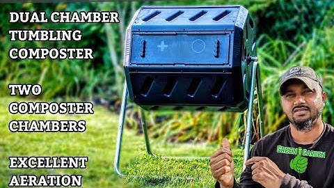 How to use a compost tumbler ! Most POWERFUL Organic Fertilizer for your plants ! #compost