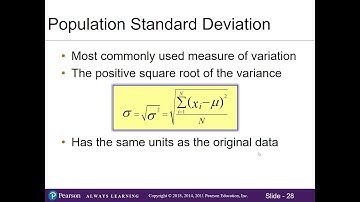 3.2 Measures of Variation (Updated)