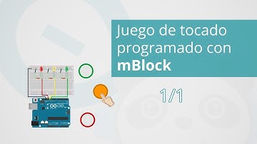 Videojuego de tocado con mBlock y Arduino (1/1)