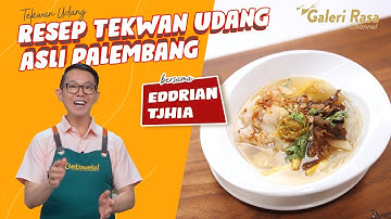 EDDRIAN TJHIA | RESEP TEKWAN UDANG ASLI PALEMBANG ~ TEKWAN UDANG