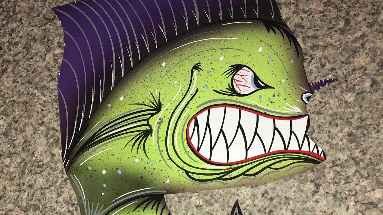 Hand Made Galvanized Metal Fish Art For Sale YouTube