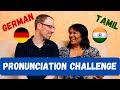 German Tamil (தமிழ்) Pronunciation Challenge | Who Is Better ? | Indo German Chronicles