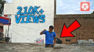 Jump in water effect | water floor video editing | KineMaster