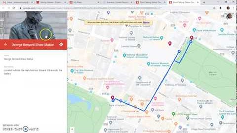 How to make a walking trail map using mymaps
