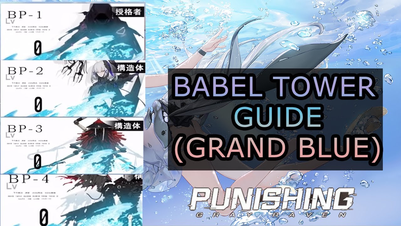 Punishing: Gray Raven】Grand Blue - Easy Babel Reward Guide 