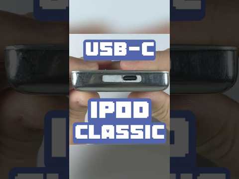 iPod classic USB-C mod #usbc #ipod #tech