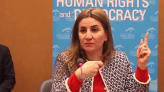 Yazidi MP Vian Dakhil at UN Opening of 2016 Geneva Summit