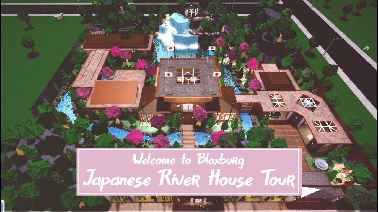 Japanese River House Tour Roblox Welcome To Bloxburg Youtube - lol jp roblox