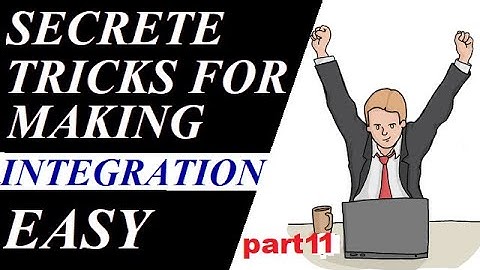 Indefinite Integration Part 11| Substitution Method | masthstips4u