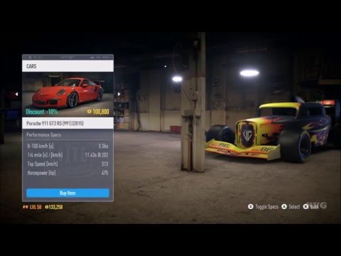 Need For Speed 2016 All Cars Complete List PC HD 1080p60FPS