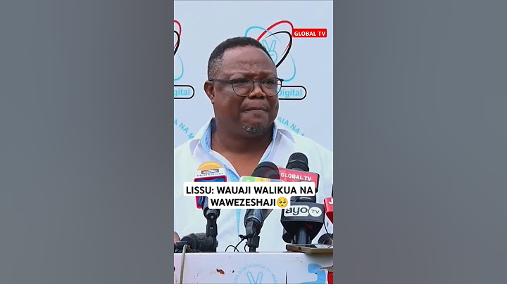 LISSU: WAUAJI WALIKUA NA WAWEZESHAJI🥺 #chadema  #lissu #mbowe #breaking #globaltv