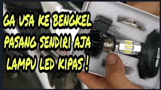 Cara mudah Pasang Lampu Led karisma dan Rubah Arus ke Dc karisma Mantul.