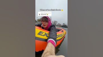 Stuck in the middle of a flash flood: