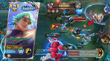 GLOBAL CLINT VS PRO ALUCARD TRASHTALKER!! WHO WILL WIN? | CLINT BEST BUILD AND EMBLEM 2025