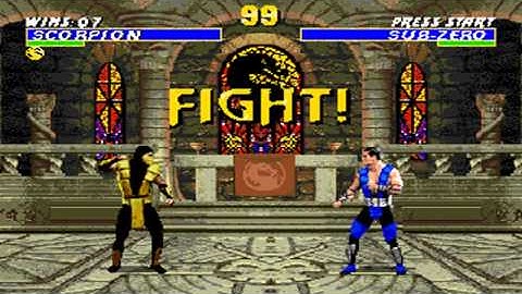 Ultimate Mortal Kombat 3 Scorpion
