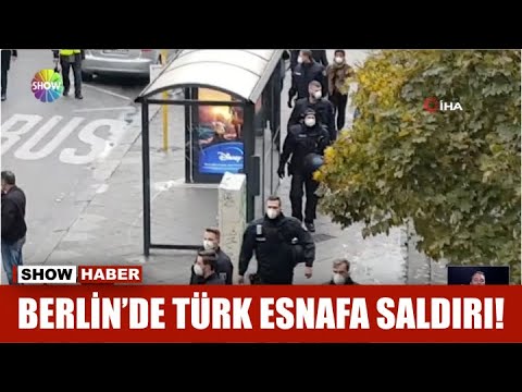 Berlin'de Türk esnafa saldırı!