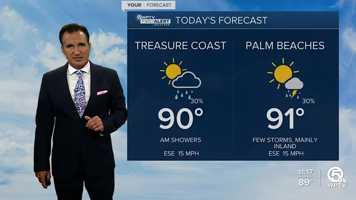 First Alert Weather Forecast for Afternoon of Friday, July 8, 2022