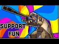 Overwatch - Support Highlights and FUN