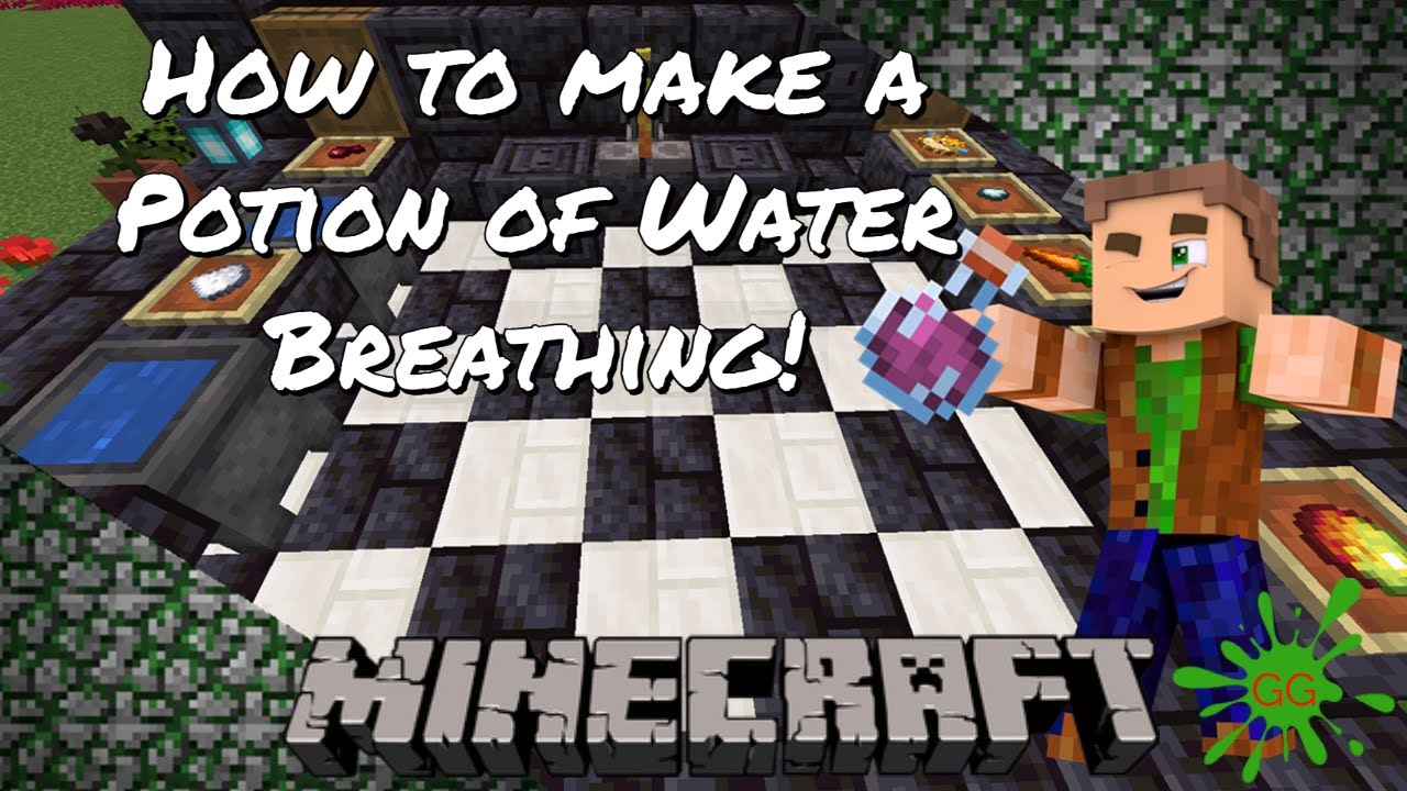 Gob’s Quickies - Minecraft Potion Tutorial - How to make a Water Breathing Potion!