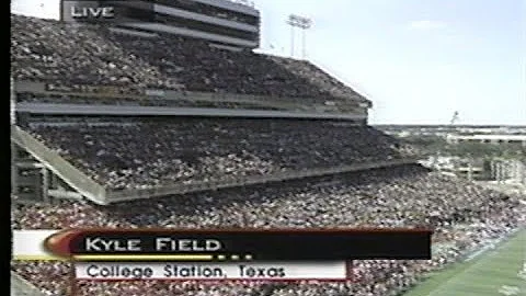 1998 Nebraska at Texas A&M Football