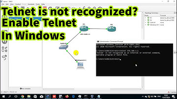 Telnet is Not Recognized ?? - Enable Telnet Client in Windows 10