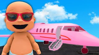 Baby Goes On A PRIVATE JET!