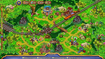 Golden Rails: The Heart of The State - Level 19 Walkthrough Guide