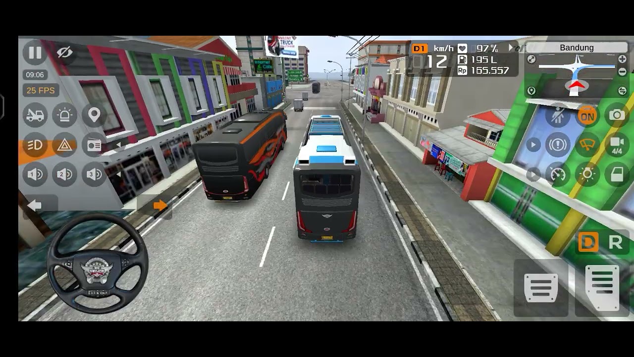 Menjemput rombongan stadytour ke jakarta||bus simulator indonesia(BUSSID)