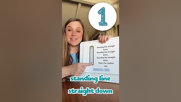 Number Writing Song 🎶 Write the Number 1 #kidslearning