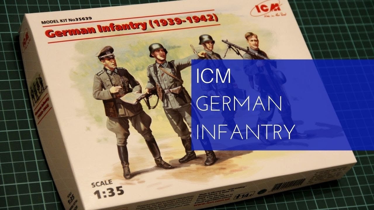 ICM 1/35 German Infantry (1939-1942) (35639) Review
