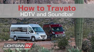 LichtsinnRV.com - How to Travato - HDTV with Soundbar