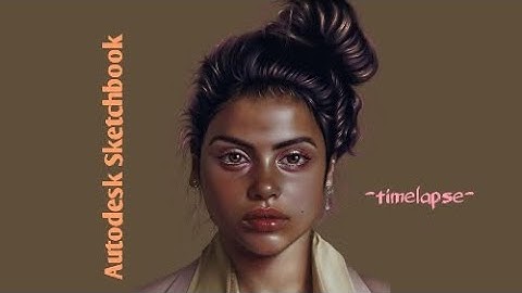 Autodesk Sketchbook Digital Painting-timelapse-