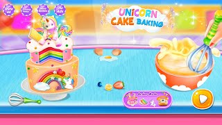 Unicorn Cake Maker - Bakery Kitchen Games || Best Baking Games For Girls screenshot 5