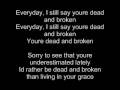 Video Dead and broken Godsmack