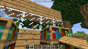 Minecraft -  Lets Build a Hunger Games Map - Part 2  -  [Making a House]