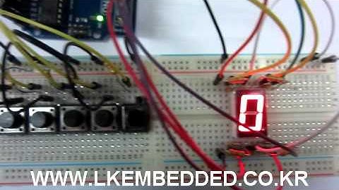 lecture_14 아두이노 우노 R3 - 스위치, FND 실습