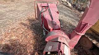 1958 John Deere 620 first start of 2024 and chipping brush