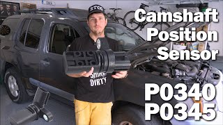 How To Replace Cam Position Sensors In A Xterra/Frontier/Pathfinder  For Codes P0340 and P0345